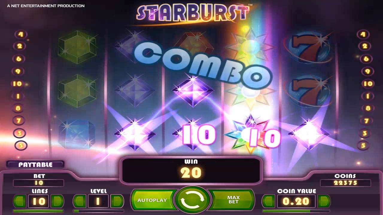 Machine de jeux - Starburst004