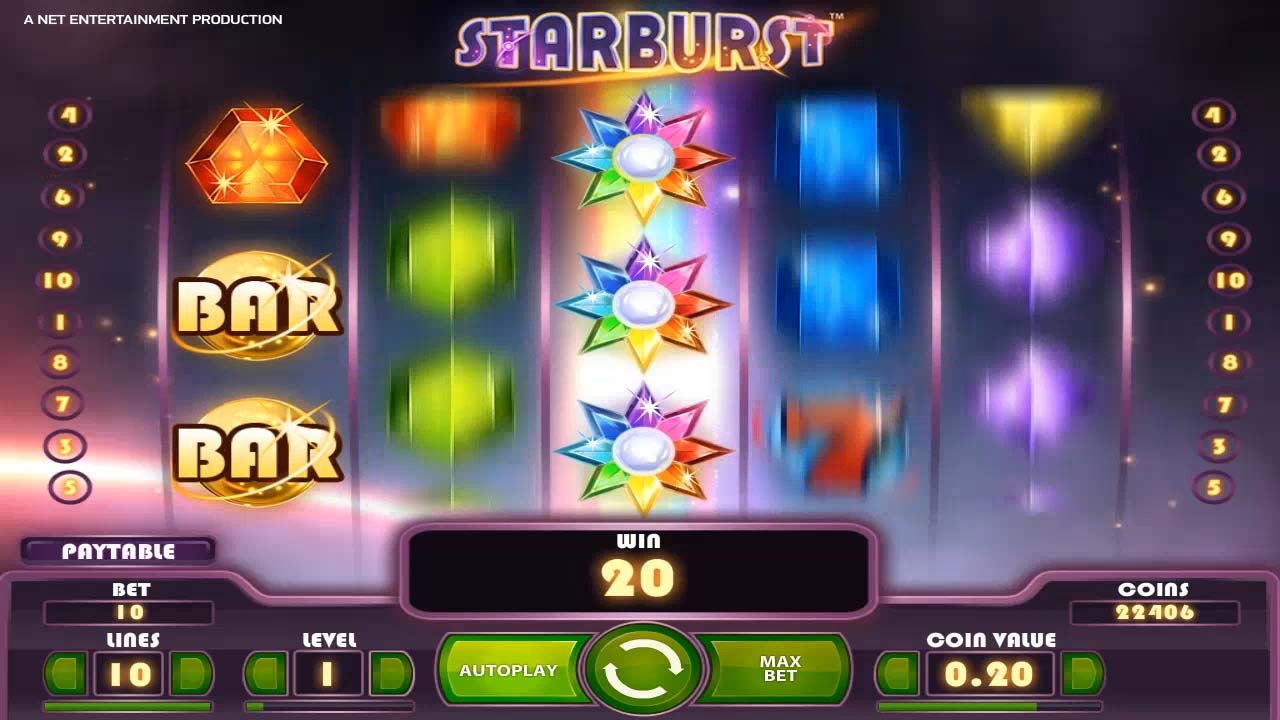 Machine de jeu - Starburst080
