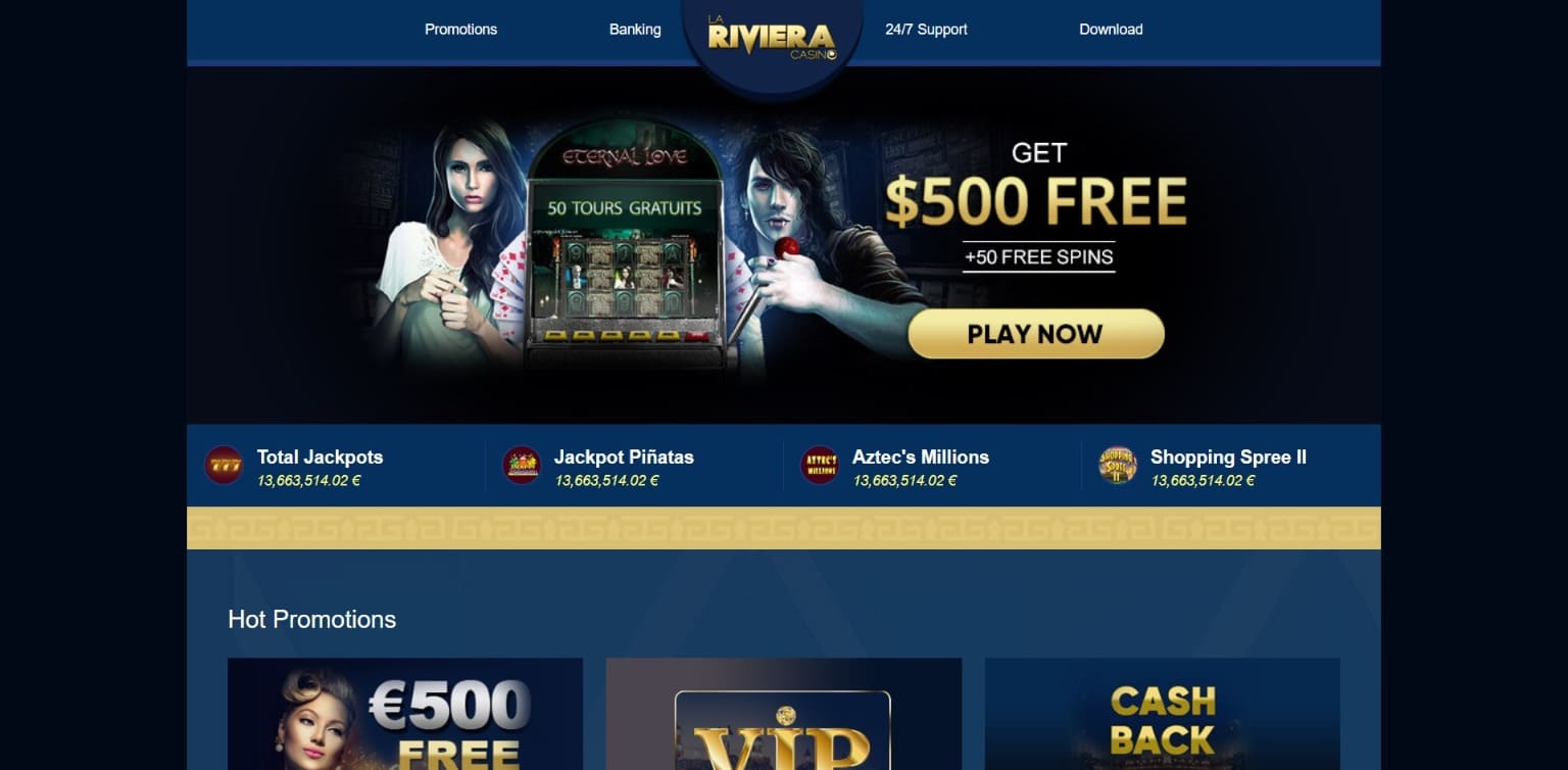 Site officiel La Riviera Casino