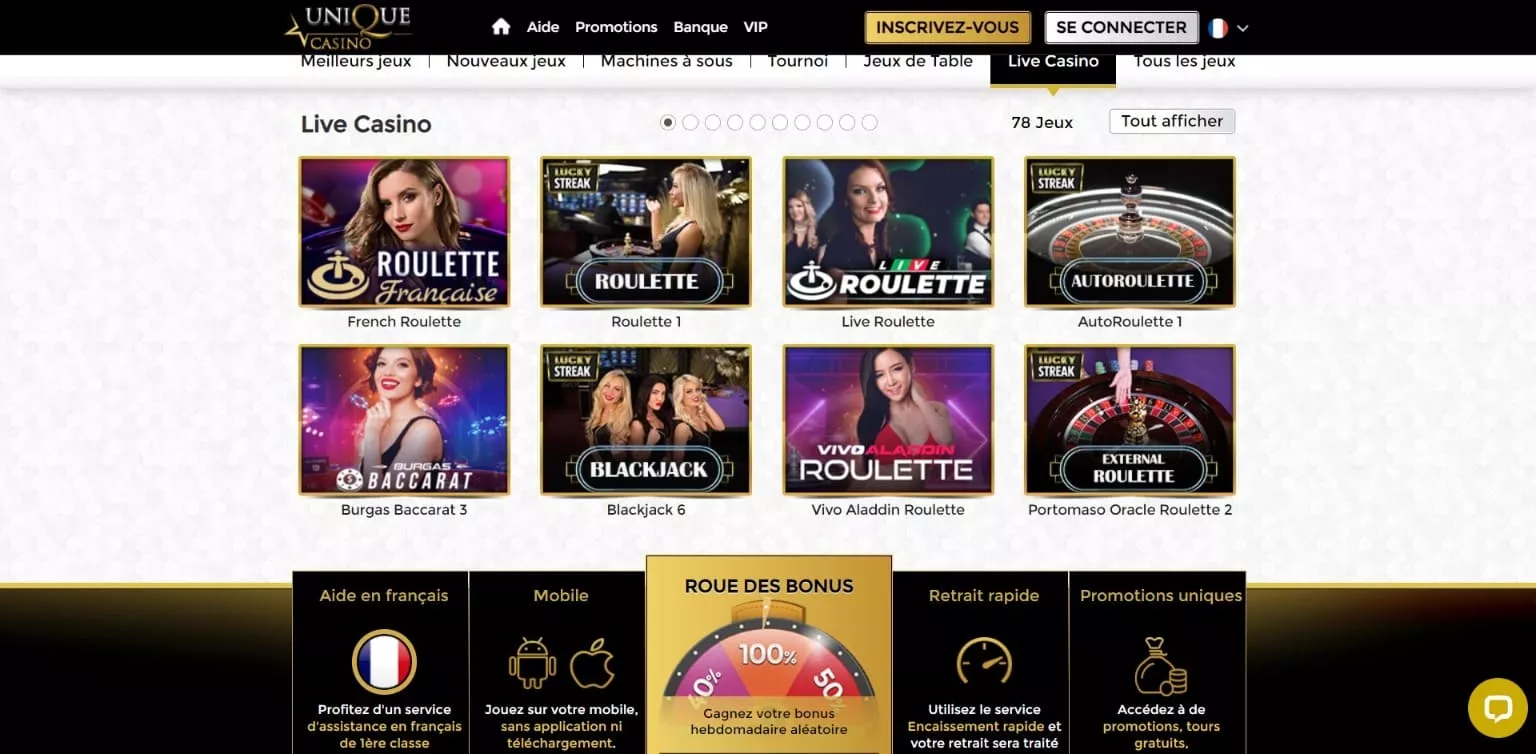 Site Web remarquable - unique casino 10 euro free vous aidera à y arriver